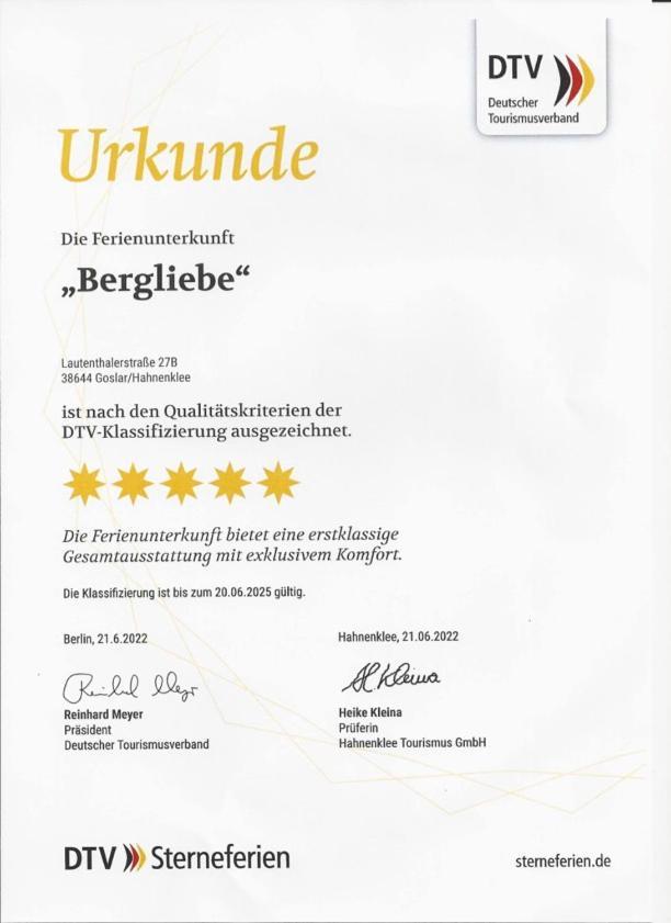 Bergliebe Apartment Goslar Luaran gambar